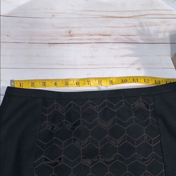Ann Taylor Black Wool Blend Skirt Size 6 - Picture 7 of 7
